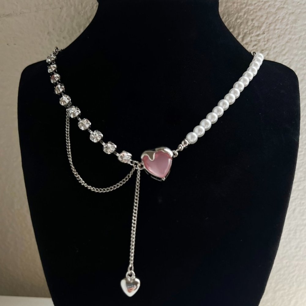 Pearl/Diamond Necklace